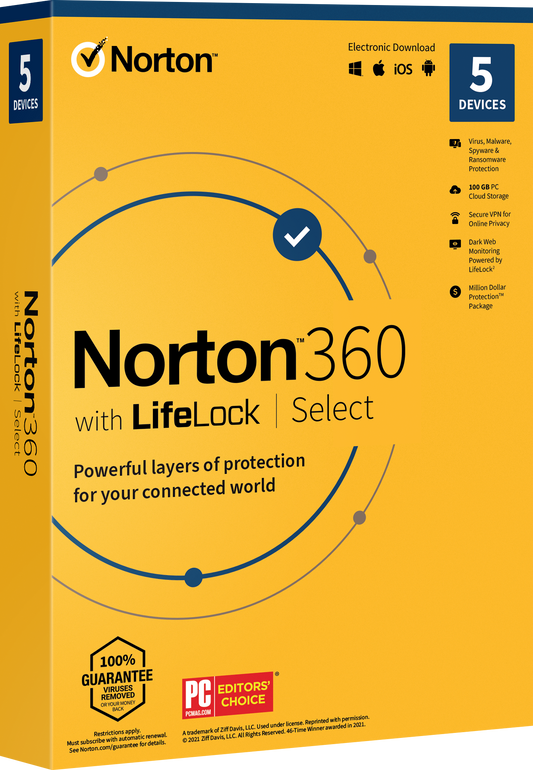 Norton 360 Security Suite with LifeLock